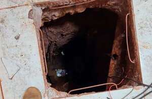 Hallan la boca del túnel e identifican a uno de los presuntos excavadores - Policiales - ABC Color
