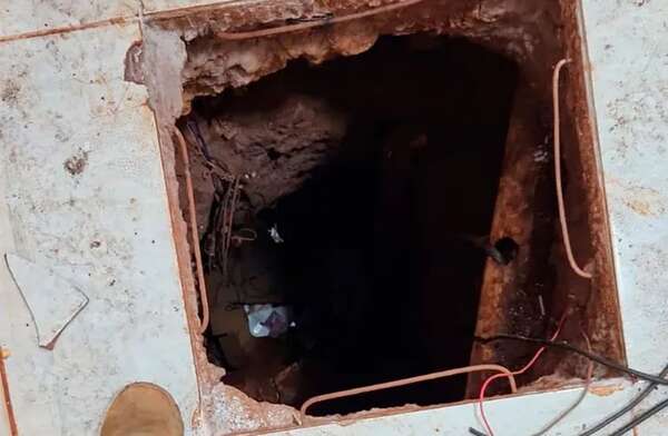 Hallan la boca del túnel e identifican a uno de los presuntos excavadores - Policiales - ABC Color
