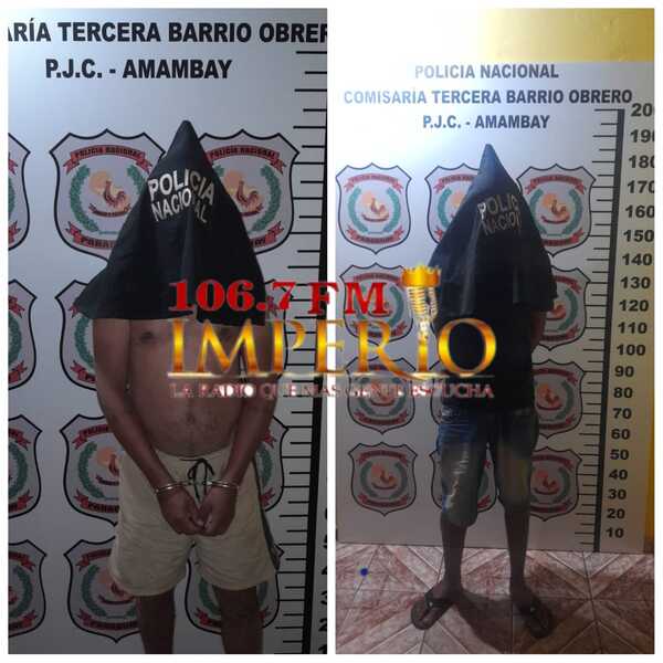 Dos detenidos en barrio Obrero por violencia familiar - Radio Imperio 106.7 FM