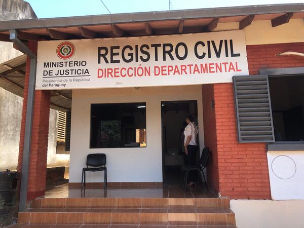 Oficina Regional del Registro Civil de Encarnación vuelve a su ubicación habitual