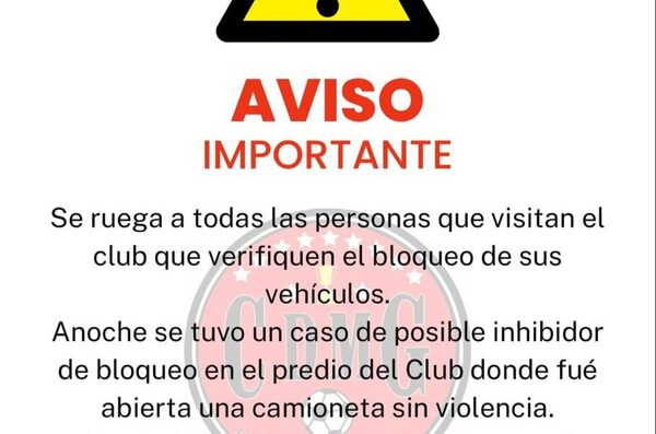 Advierten sobre delincuentes que operan con inhibidores en Minga Guazú
