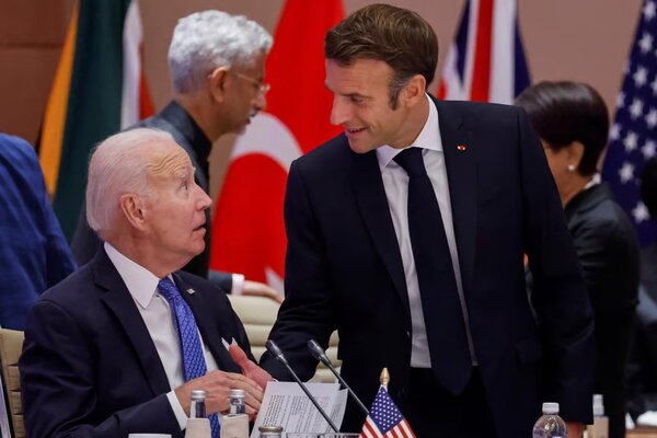 Biden confunde a Macron con otro presidente francés fallecido y a Alemania con Francia | 1000 Noticias