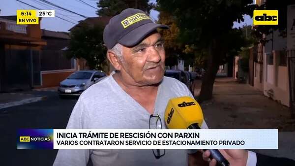 Video: Inicia trámite de rescisión con Parxin - ABC Noticias - ABC Color
