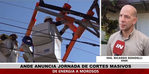 ANUNCIAN CORTES MASIVOS DE LA ANDE A USUARIOS MOROSOS - Itapúa Noticias