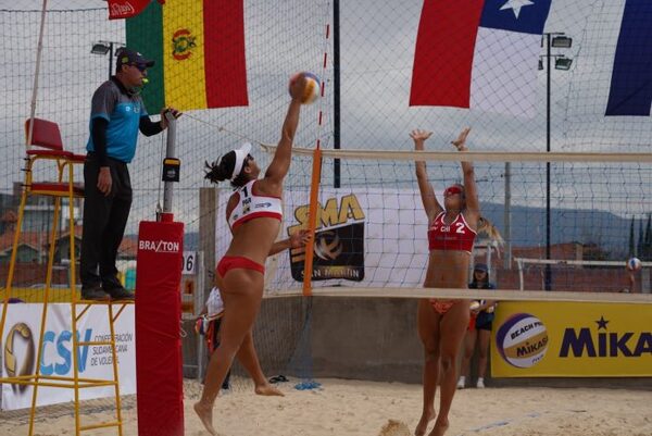 Victorias guaranies en arranque del tour de voley playa en Bolivia