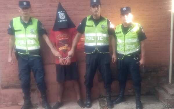 Detienen a joven por hurto en escuela del barrio Chaipé de Encarnación
