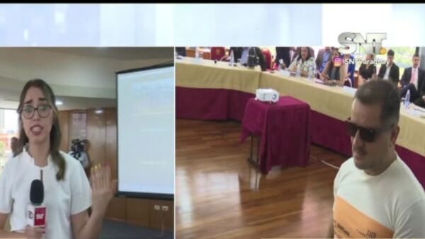 Congreso Nacional: Desconocido interrumpió la reunión - SNT