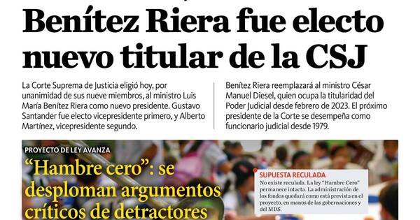 La Nación / LN PM: edición mediodía del 7 de febrero