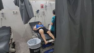 Herido por policía de Puerto Guaraní fue trasladado a Concepción
