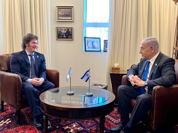 Netanyahu agradece a Milei su "firme apoyo a Israel" - ADN Digital