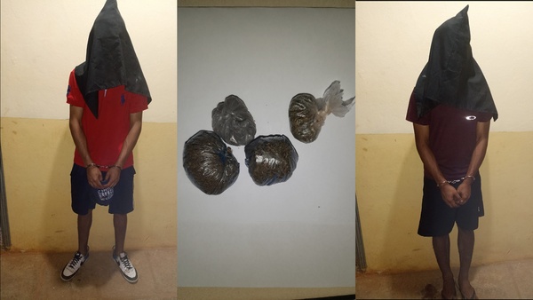 APREHENSION DE PERSONAS EN PROSECUCION A UN SUPUESTO HECHO DE HURTO, TENENCIA DE SUSTANCIA ESTUPEFACIENTE PRESUNTA MARIHUANA, IN