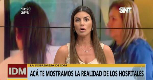 Diario HOY | Con una “sobremesa” Amparo Velázquez debutó en el SNT y en el rubro periodístico