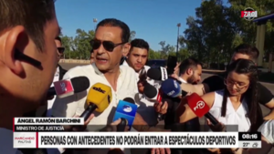 Barchini propone «aplastar como cucarachas a mafiosos que se mimetizan como hinchas»