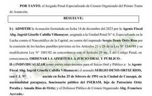 Funcionario del INERAM, irá a juicio también por tráfico de precursores