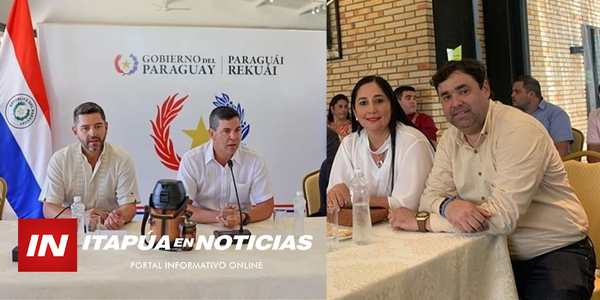 INTENDENTE GERMÁN GNEITING EVALÚA REUNIÓN CON PRESIDENTE SANTIAGO PEÑA - Itapúa Noticias
