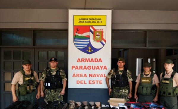 Incautan 17 armas en el marco del operativo Basalto