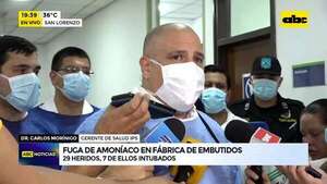 Video: fuga de amoníaco en fábrica de embutidos de San Lorenzo - ABC Noticias - ABC Color