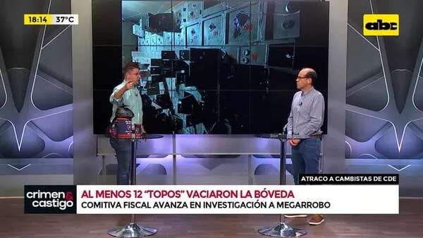 Megarrobo a cambistas en CDE: al menos 12 ‘’topos’' vaciaron la bóveda - Crimen y castigo - ABC Color