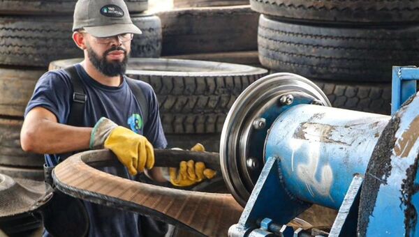 Haciendo rodar la economía: T&D Recycling ya recicló más de 2,5 millones de kg de neumáticos