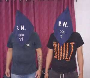 Policía aprehendió a dos presuntos tortoleros en flagrancia - Policiales - ABC Color