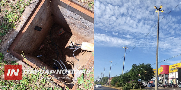 CONSTANTES HURTOS DE CABLES SUBTERRÁNEOS OBLIGAN A VOLVER A LOS CABLES AÉREOS - Itapúa Noticias