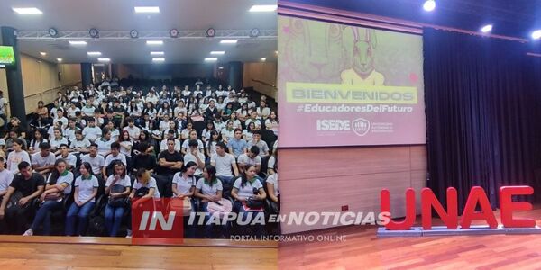 LA ISEDE DA LA BIENVENIDA A LOS NUEVOS ESTUDIANTES DE PRIMER AÑO - Itapúa Noticias