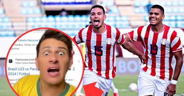 La Nación / “Paraguay era Brasil”: tiktoker brasileño compartió su enojo tras victoria de la albirroja