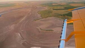 Argentina: por la falta de lluvias, una laguna emblemática se secó por completo