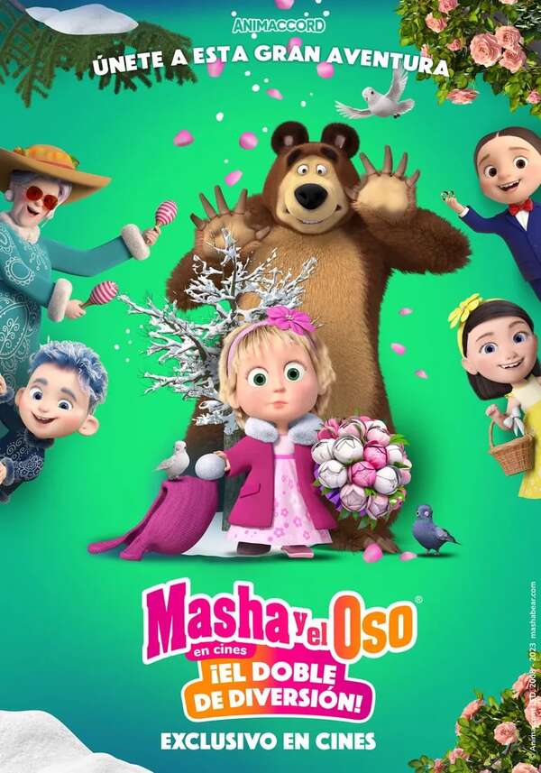 Masha y el oso: El doble de diversión - Cine y TV - ABC Color