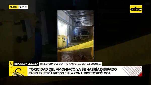 Video: Fuga de amoníaco en fabrica - ABC Noticias - ABC Color