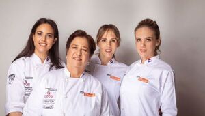 Cuatro paraguayas harán historia al participar por primera vez en mundial de pastelería