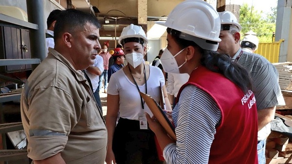 Ministerio verifica in situ condiciones laborales tras accidente en fábrica de embutidos