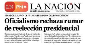 La Nación / LN PM: edición mediodía del 8 de febrero