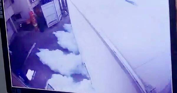 La Nación / Aparece video de la explosión en Ochsi