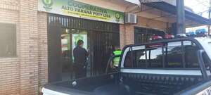 Inseguridad: hurtan dinero de cooperativa de policías en Ciudad del Este - ABC en el Este - ABC Color