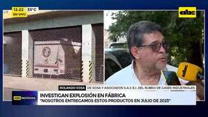 Video: Investigan explosión en fábrica - ABC Noticias - ABC Color