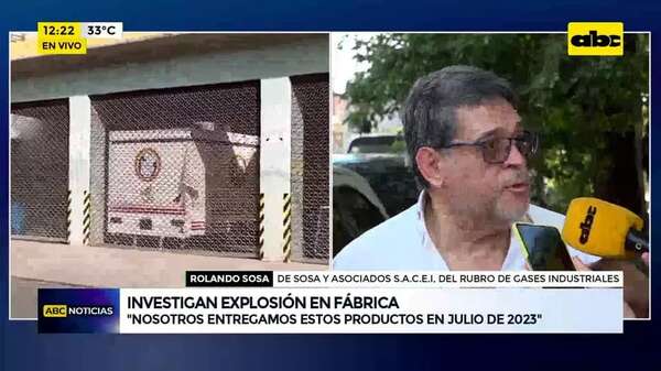 Video: Investigan explosión en fábrica - ABC Noticias - ABC Color