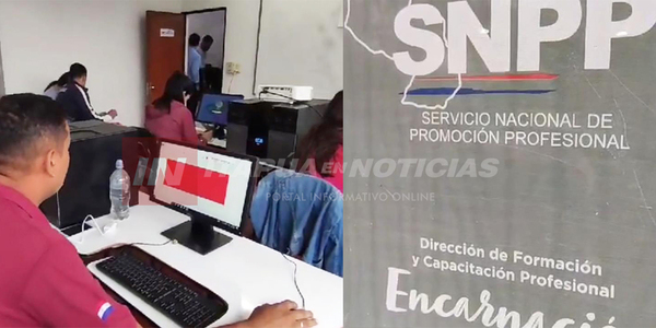 NUEVOS CURSOS EN EL SNPP DESDE ESTE LUNES 12 DE FEBRERO - Itapúa Noticias
