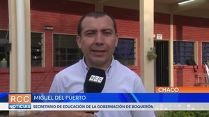 Arrancaron las clases en instituciones educativas del departamento de Boquerón