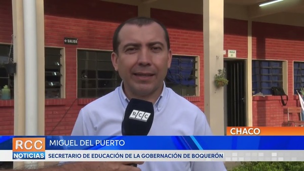 Arrancaron las clases en instituciones educativas del departamento de Boquerón