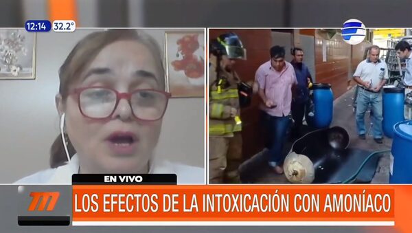 Los efectos de la intoxicación con amoníaco | Telefuturo
