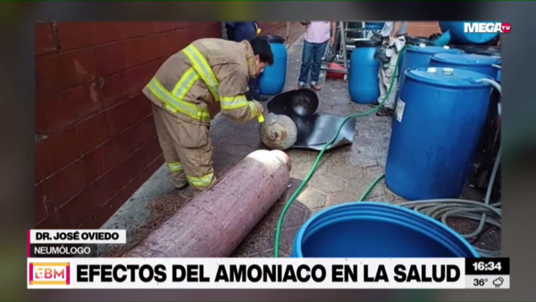 Neumólogo explicó el efecto corrosivo del amoníaco en el cuerpo - Megacadena - Diario Digital