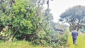 Temporal causó destrozos en Itapúa