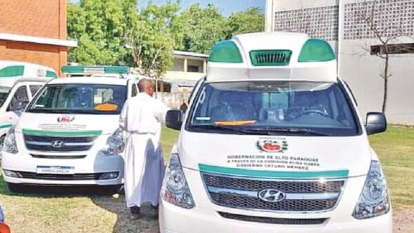 Nuevas ambulancias para Alto Paraguay