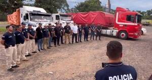 La Nación / Curuguaty: en operativo anticontrabando decomisan varias prendas y calzados