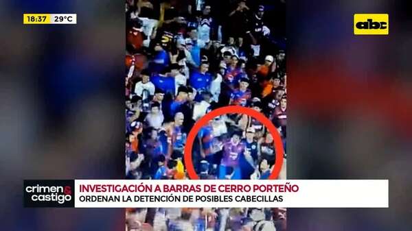 Video: ¿Cuál fue el posible motivo del enfrentamiento entre barras de Cerro Porteño? - Crimen y castigo - ABC Color