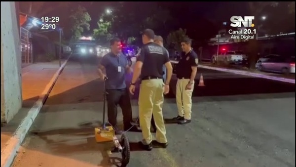 Hallaron explosivos a orillas del río - SNT