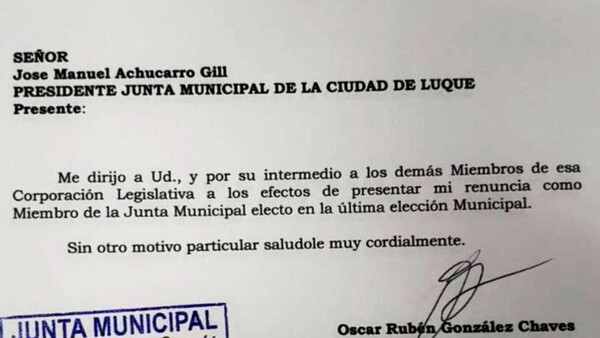 Tras fallo de Corte, el hijo de OGD renunció a junta luqueña
