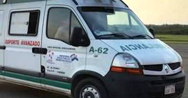 La Nación / Ambulancias figuraban en taller, pero iban al rally