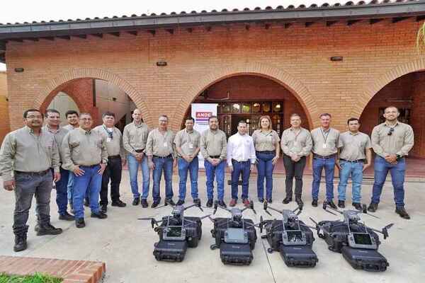 ANDE utilizará drones de alta tecnología para combatir pérdidas eléctricas